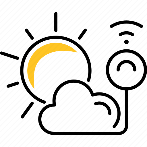 Sun, weather, sensor, cloud, forecast icon - Download on Iconfinder
