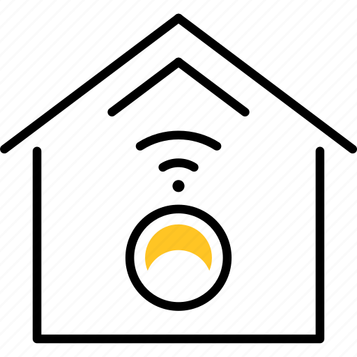 Sensor, house, technologies, nature icon - Download on Iconfinder