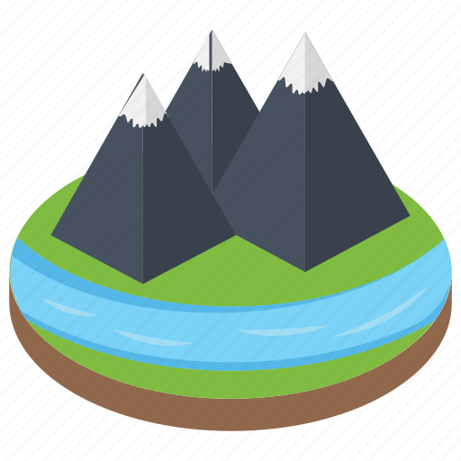 Hill station, hilly area, landscape, mountains, nature beauty icon - Download on Iconfinder