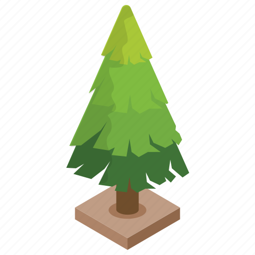 Conifer tree, nature, pine tree, spruce tree, tree icon - Download on Iconfinder