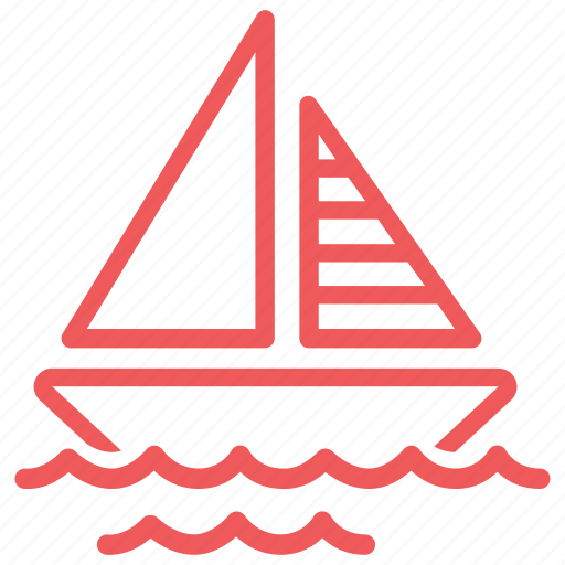 Boat, sail, sailing, ship, marine, nautical, travel icon - Download on Iconfinder