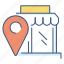 gps, location, map, navigation, pin, shop 