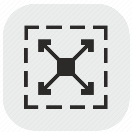 Area, data, max, maximum, size, square, window icon - Download on Iconfinder