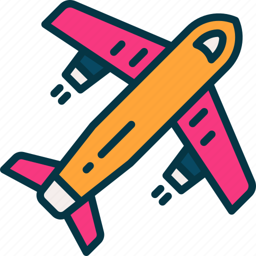 Airplane, fly, plane, flight, aeroplane icon - Download on Iconfinder