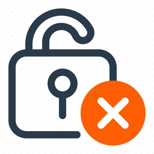 Access, denied, access denied, security access, authorization failure, system lockout, approve icon - Download on Iconfinder
