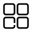 grid, view 