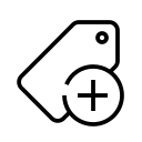 add, tag