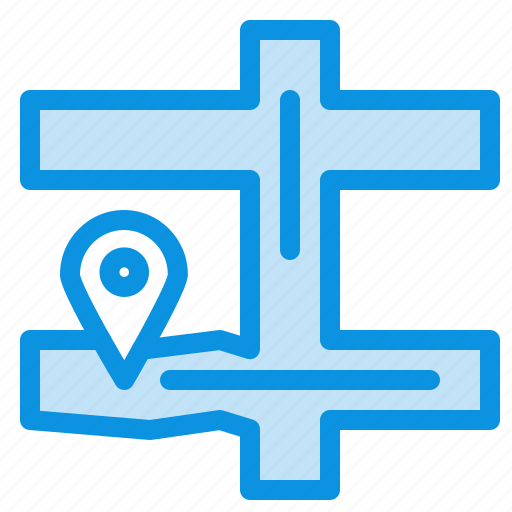 Map, navigation, pin icon - Download on Iconfinder