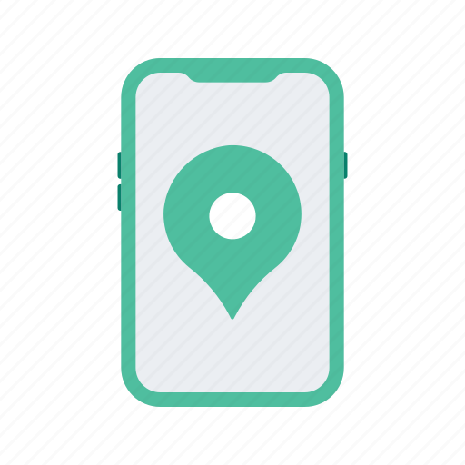 Location, map, navigate, navigation, phone, pin, smartphone icon - Download on Iconfinder