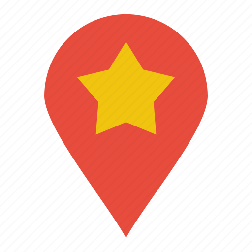 Favorite, location, map, pin, place icon - Download on Iconfinder