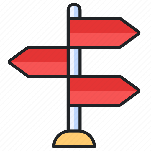 Direction, arrow, way, choice, decision icon - Download on Iconfinder