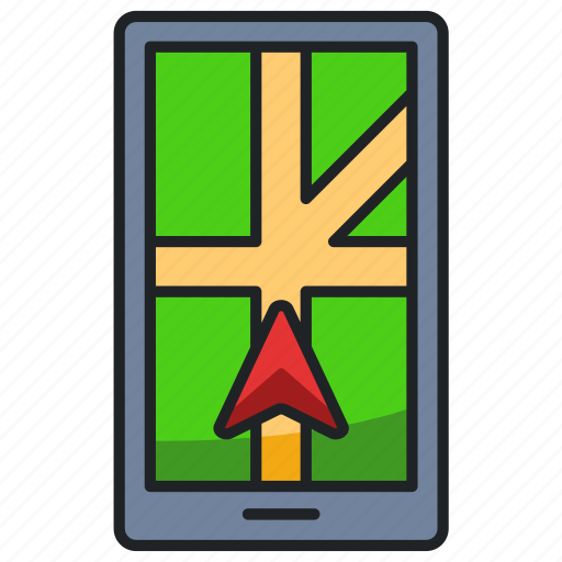 Gps, navigation, travel, location, direction icon - Download on Iconfinder