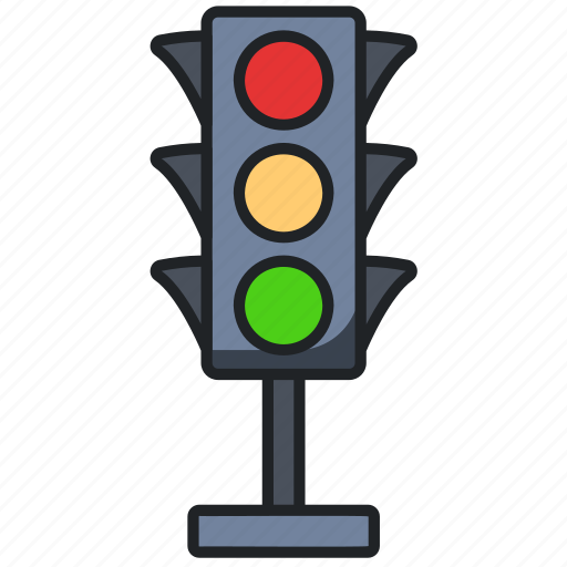 Light, traffic, safety, road, direction icon - Download on Iconfinder