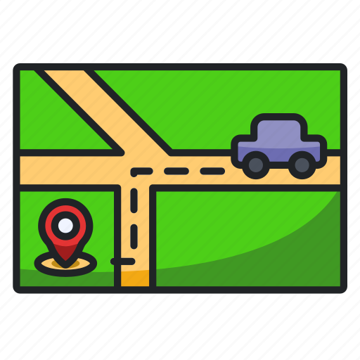 Travel, destination, location, direction, pin icon - Download on Iconfinder