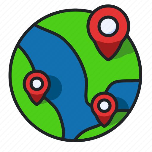 World, earth, map, global, travel icon - Download on Iconfinder