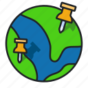 world, earth, map, global, travel