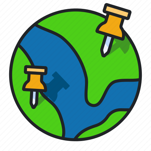 World, earth, map, global, travel icon - Download on Iconfinder