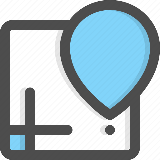 Location, map, marker, pin, placeholder, pointer, position icon - Download on Iconfinder