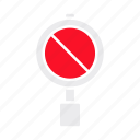 stop, forbidden, sign, traffic, no, stopping