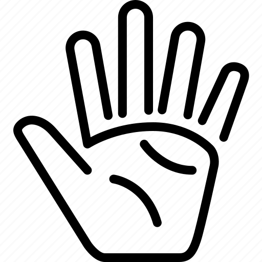 Hand, human, race, palm icon - Download on Iconfinder