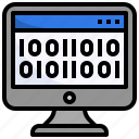binary, code, coding, computer, monitor