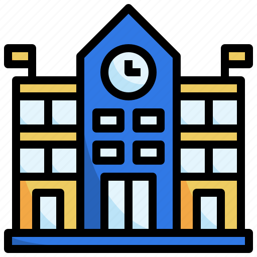 College, academic, school, education, study icon - Download on Iconfinder