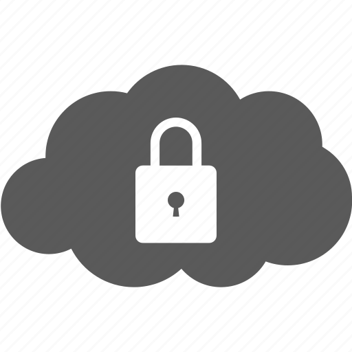 Cloud, cloud computing, internet, lock, network, security icon - Download on Iconfinder