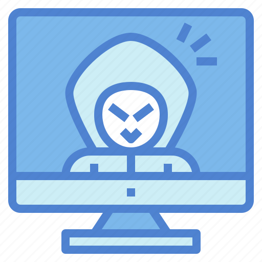 Computer, crime, criminal, cyber, hacker icon - Download on Iconfinder