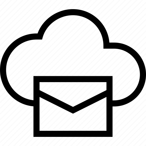 Cloud, data, envelope, mail, message, storage, weather icon - Download on Iconfinder
