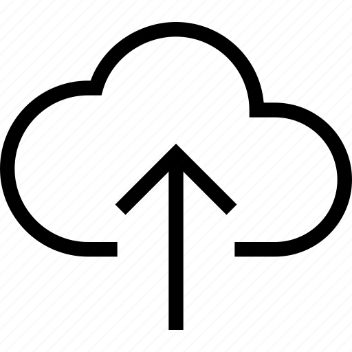 Arrow, cloud, direction, move, up, upload, weather icon - Download on Iconfinder