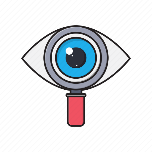 Case, eye, review, search, study icon - Download on Iconfinder