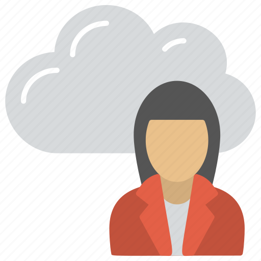 Cloud computing administrator, cloud network administrator, cloud network management, system administrator in cloud, wireless network administrator icon - Download on Iconfinder