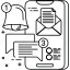 notification, alert, new, messages, letter, bell 