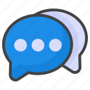bubble, chat, message, email, communication, conversation, interface