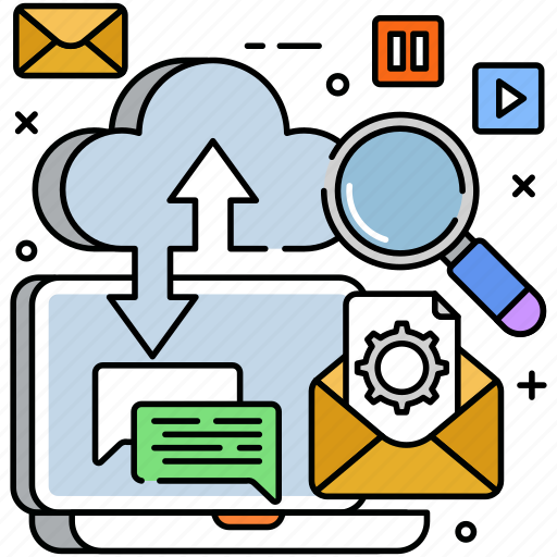 Cloud, data, wap, wireless, application, uploading, downloading icon - Download on Iconfinder
