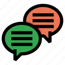 chat, chat bubble, conversation, chatting, communication, talk, message, speech-bubble