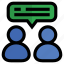 conversation, communication, user, message, chat, dialogue, chatting, discussion 