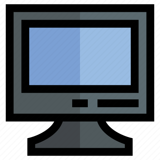 Monitor, computer, old, dekstop, screen, device, technology icon - Download on Iconfinder