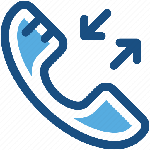 Incoming call, outgoing call, phone, phone call, receiver icon - Download on Iconfinder