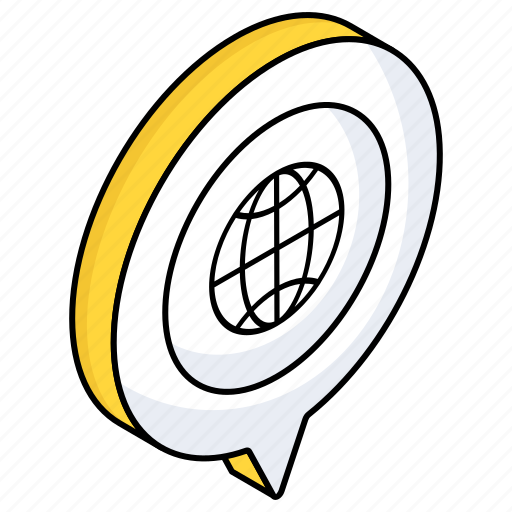 Global chat, global communication, global conversation, global discussion, global message icon - Download on Iconfinder