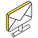 network mail, share mail, email, letter, envelope