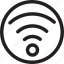 circle, computer, connection, network, wifi, wireless 