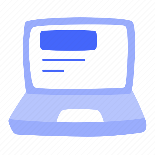 Laptop, database, electronic, ui, web icon - Download on Iconfinder