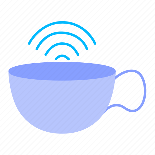 Coffee, drink, wifi, work, chill icon - Download on Iconfinder