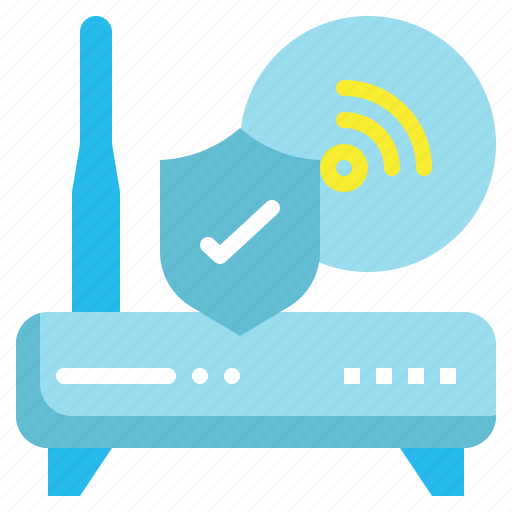 Signal, connection, digital, technology, security, protection, router icon - Download on Iconfinder