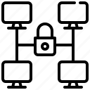 network, lan, connection, lock, key, protection, security