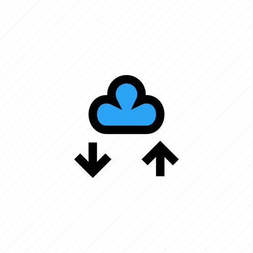 Cloud, computing, download, transfer, upload icon - Download on Iconfinder