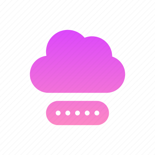 Password, cloud, data, storage, security icon - Download on Iconfinder