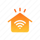 smart, home, house, wifi, technology