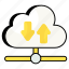 cloud datat network, cloud network, web hosting, shared cloud, storage network 